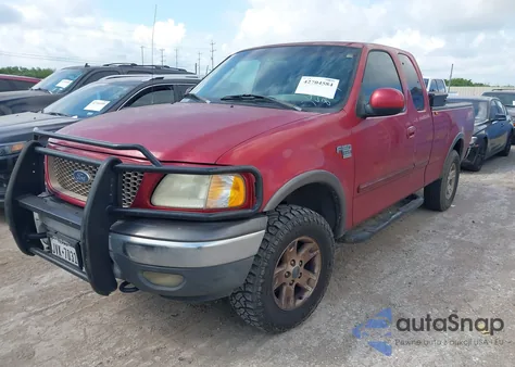 2002 Ford F-150 Lariat/Xl/Xlt из США, поврежденный, VIN 1FTRX18L82KC53727